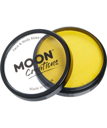 Face & Body Makeup Pro Kit | Bright Yellow | 36g | Professional Colour Paint Cake Pots for Face Painting | Ideal for Kids & Adults | Halloween Festivals - Buy Online on SooperMarket.com