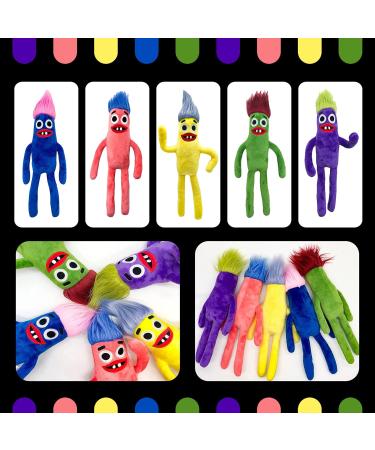Rainbow Friends Sausage Plush Toy - Soft and Squishy Cartoon Character Stuffed Doll for Kids - Blue Sausage Teddy Pillow - Great Gift Idea - Buy Online on SooperMarket.com