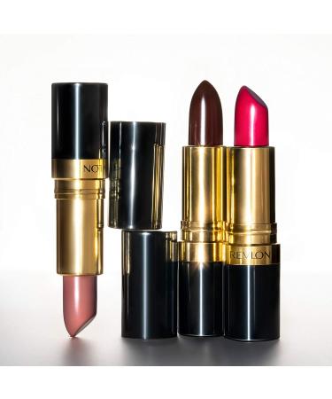 Revlon Super Lustrous Cr me Lipstick 4.2g - 477 Black Cherry | Long-Lasting Moisturizing Lip Color - Buy Online on SooperMarket.com