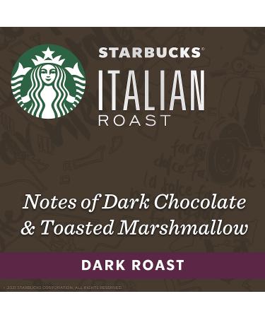 Starbucks by Nespresso Italian Roast Coffee - 50 Count Capsules | Dark Roast, Original Line Compatible - Buy Online on SooperMarket.com