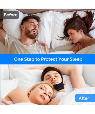 Adjustable Anti-Snoring Chin Strap - Stop Snoring Solution for Women and Men - Buy Online on SooperMarket.com