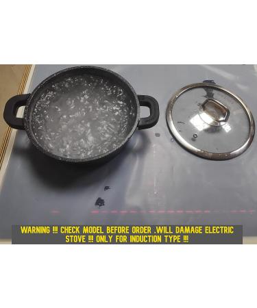 Large Induction Stove Protector Liner - Heat Resistant 260C - Easy Clean - Scratch and Dirt Prevention - Cut-to-Fit Roll Size (63x21) - Buy Online on SooperMarket.com