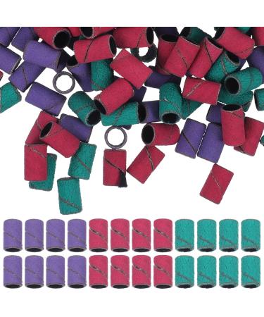 FOMIYES 3 boxes Nail Polishing Circle manicures sanding bands nail grinders drill bits sanding band drill bit nail bands fine grit sanding bands nail drill sandpaper pedicure