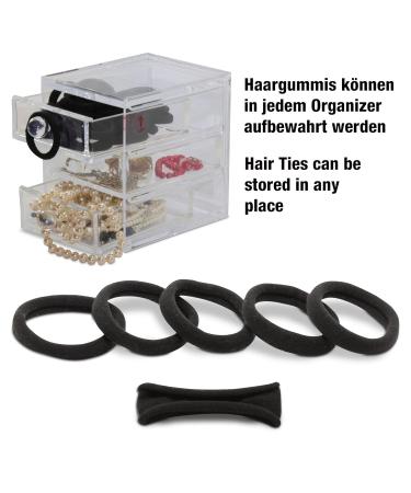 Buy 50 High-Quality Cotton Hair Ties - Metal-Free Elastic Bands for Women & Girls | Ideal Everyday Hair Accessories - Buy Online on SooperMarket.com