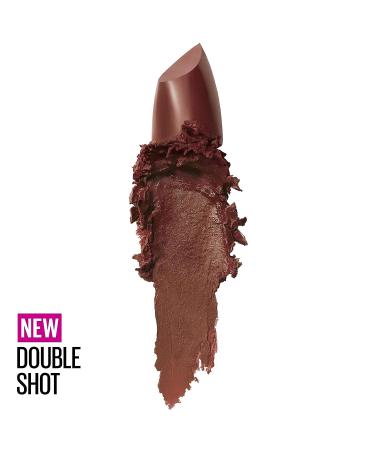 Maybelline Color Sensational Lipstick  Lip Makeup  Cream Finish  Hydrating Lipstick  Nude  Pink  Red  Plum Lip Color  Double Shot  0.15 oz  (Packaging May Vary) 111 DOUBLE SHOT 0.15 Ounce (Pack of 1) - Buy Online on SooperMarket.com