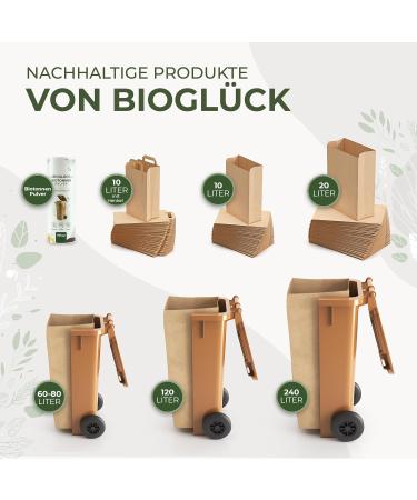 BioGl ck Organic Waste Bags - 60L & 80L - 25 Pack | Extra Wet & Tear-Resistant Biotonne Bags - Eco-Friendly & International Shipping - Buy Online on SooperMarket.com