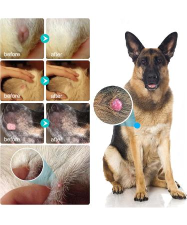 Tioueo Dog Skin Tag Remover Cleaner Dog Wart Remover - Effective & Safe Solution for Canine Wart Skin Tags Corns Callus Painless and No Harm Wart Removal - Buy Online on SooperMarket.com