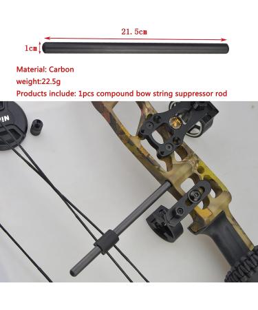 AMEYXGS Archery Compound Bow String Suppressor Rod Vibration Reducer & Noise Separator Tool - Buy Online on SooperMarket.com