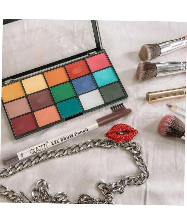 Mikinona 12pcs Eyebrow Pencil with Brush Eyebrow Pen Easy Coloring Brow Pencil Cosmetic Pencils Wood - Buy Online on SooperMarket.com