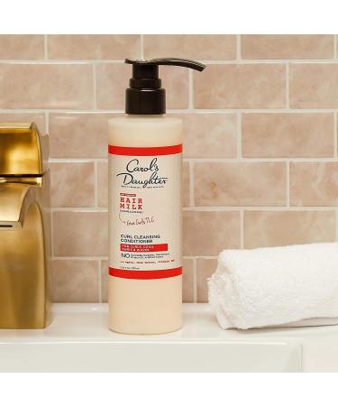 Carol's Daughter Hair Milk Sulfate Free Cleansing Conditioner - 12 Fl Oz | Curly Hair Co Wash with Agave & Shea Butter - Buy Online on SooperMarket.com