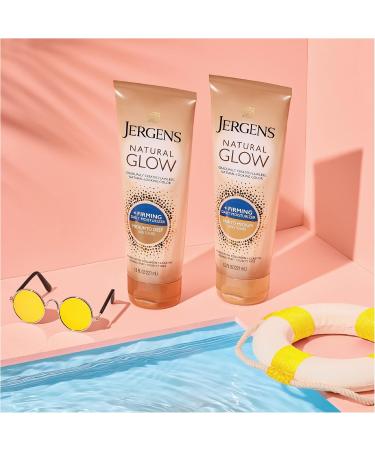 Jergens Natural Glow Sunless Tanning Lotion | Medium to Tan Skin | 7.5oz Daily Moisturizer with Antioxidants & Vitamin E - International Shipping Available - Buy Online on SooperMarket.com