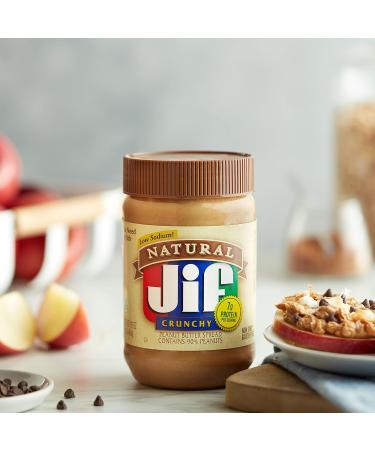 Jif Natural Crunchy Peanut Butter Spread 16 oz - Buy Online on SooperMarket.com