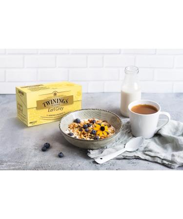 Buy Twinings Earl Grey Black Tea Bergamot Infused Tea Bags Refreshing Flavour 25 Bags (4-Pack) - International Shipping Available - Buy Online on SooperMarket.com