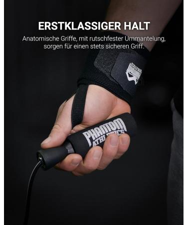 Phantom Skipping Rope - Perfect for Sports Fitness Strength Training Martial Arts & Boxing | Shop Now for Adults - Buy Online on SooperMarket.com
