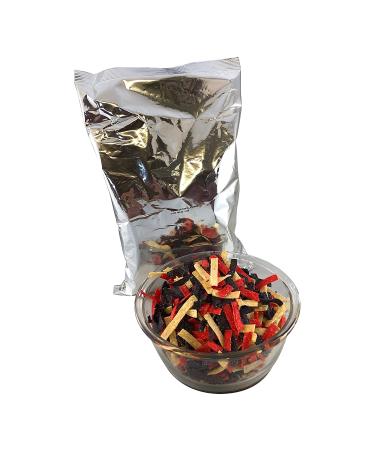 Habanerofire Gourmet Tri Color Tortilla Strips - 32 Ounces - Southwest Salad Toppings and Snack - Stay Fresh Packaging - Buy Online on SooperMarket.com