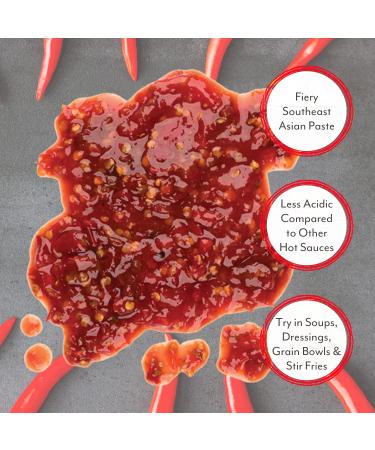 Roland Foods Sambal Oelek Sauce - 8-Ounce Bottle | Specialty Imported Food - Buy Online on SooperMarket.com