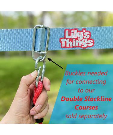 Lily's Things Trapeze Swing Bar with Gymnastic Rings - Ninja Warrior Accessories for Kids - Easy Attachment to Home Playground Equipment - Buy Online on SooperMarket.com