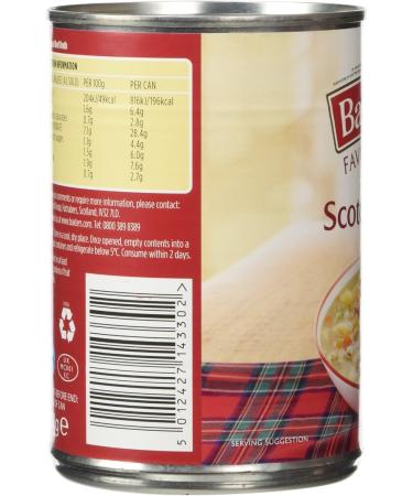 Baxters Favourites Scotch Broth 400g - Authentic Scottish Recipe - Buy Online on SooperMarket.com