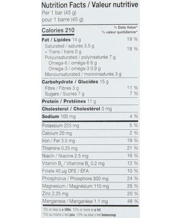 Manitoba Harvest Hemp Bar Dark Chocolate Cocoa Nibs 12x45g - Buy Online on SooperMarket.com