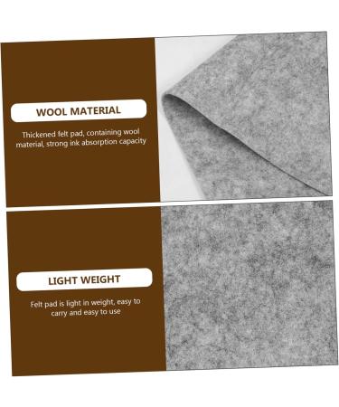 STOBOK Calligraphy Felt Paper Felt Exercise Mat Felt Wool Desk Pad Calligraphy Desk Pad Professional Writing Mat Felt Pads Chemical Fiber Student Painting and Calligraphy Painting Table - Buy Online on SooperMarket.com