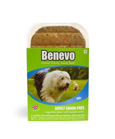 Benevo Complete Wet Vegan Dog Food (359g) Hypoallergenic Wheat Free & Non GM For Large & Small Breeds With Essential Fatty Acids Taurine & L-carnitine Approved By PETA & Vegan Society UK 395 g (Pack of 1)