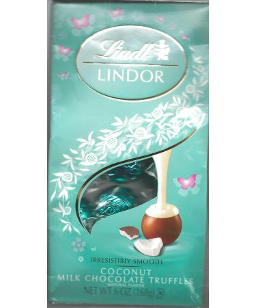 Lindt Lindor Coconut Milk Chocolate Truffles 6 oz