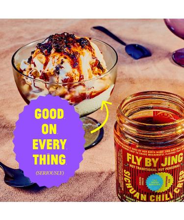FLYBYJING Sichuan Chili Crisp 6oz: Gourmet Spicy Tingly Hot Sauce with Sichuan Pepper - Vegan, Gluten-Free, All-Natural & Versatile - Buy Online on SooperMarket.com