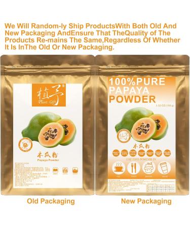 Plant Gift 100% Pure Papaya powder 100G/3.25oz Non-GMO Powder No Filler No additives Natural Papaya Powder Best Flavor for Smoothie Drinks Tea and Baking Adds Flavor and Taste 2UK-PO0008 - Buy Online on SooperMarket.com