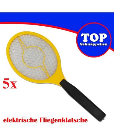 Trango 5 Set Electric Flying Clasp - FL2004 I Effective Mosquito & Fruit Fly Catcher I 2x AA Battery Operated I 5 Pack - International Shipping Available - Buy Online on SooperMarket.com
