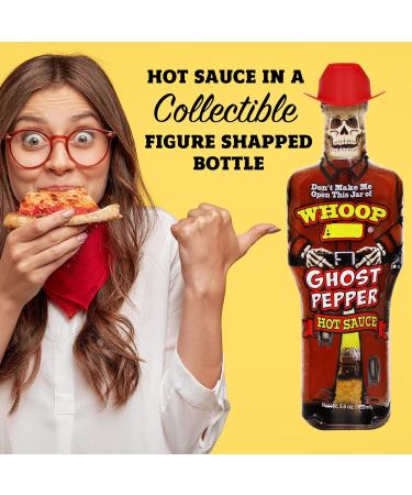 Cowboy Premium Ghost Pepper Hot Sauce Try if You Dare! Perfect Gourmet Gift for The Hot Sauce Fan - Buy Online on SooperMarket.com