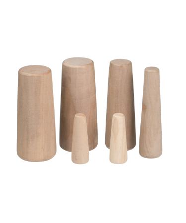 Seachoice Emergency Stopgap Assorted 1/2-2 in. Wood Plugs, Set of 6