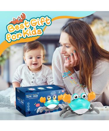Adeokay Crab Baby Toys for 1-3 Years | Crawling Toys for Infants & Toddlers | Green Gifts for Girls 6-10 Months - Buy Online on SooperMarket.com