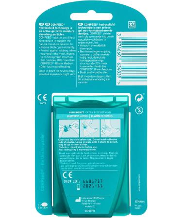 Advanced Blister Care Medium Pads - 10 Count (2 Packs) | Blister Cushions - Buy Online on SooperMarket.com