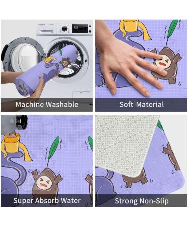 Yyhhaofa Sunflower Seeds and Cats Pattern Flannel Non Slip Floor Mat : 16x24 in Easy to Clean Moderate Thickness Anti-Slip Sunflower Seeds and Cats One Size - Buy Online on SooperMarket.com
