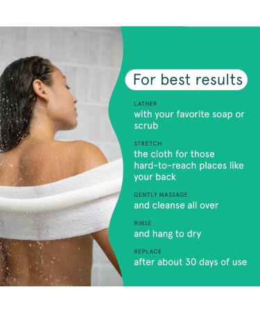Buy Cleanlogic Stretch Cloth Washcloths - 3 Count | Soft & Durable | Ideal for Home & Travel - Buy Online on SooperMarket.com