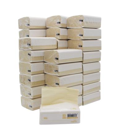 DrDirt Bamboo Facial Tissues Bulk Pack Refill Packs 3 Ply 110 Count 36 Pack Tissue 36 packs (refill)