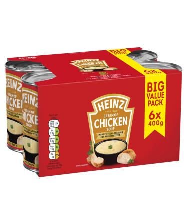 Heinz Cream Of Chicken Soup 6 x 400g