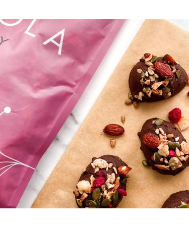 Keto Hana Raspberry Breakfast Snacking Granola - Low Carb, High Protein, Healthy Keto Diet - 4 Pack (300g/0.6lbs Each) - Buy Online on SooperMarket.com