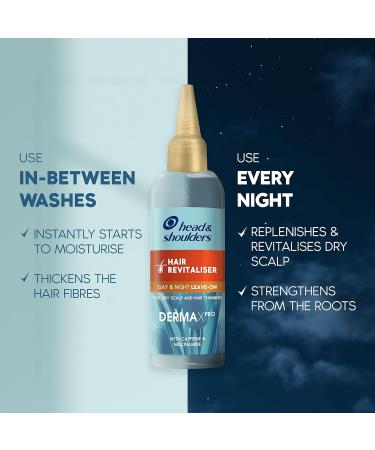 Head & Shoulders Hair Growth Serum - DermaXPRO Leave-in Conditioner for Dry Scalp - Supports Hair Growth with Niacinamide & Caffeine 145ml - Buy Online on SooperMarket.com
