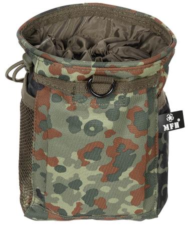 MFH cartridge case bag Molle 14 x 20 x 8/14 cm flecktarn