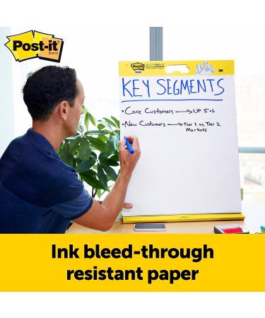 Post-it Super Sticky Portable Tabletop Easel Pad 20x23 Inches - 2 Pads for Virtual Teachers & Students - Buy Online on SooperMarket.com
