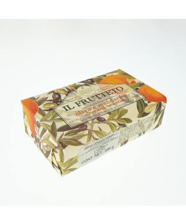 Nesti Dante Il Frutteto Olive & Tangerine Moisturizing Soap 250g/8.8oz - Buy Online on SooperMarket.com