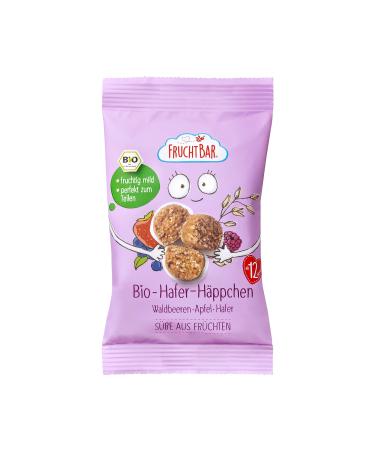 Fertile organic oat snacks with forest berries apple oat 10 pack sugar-free children's snack for babies from 12 months & children 10x 40g oats 40 g (10 pack)