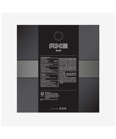 AXE Black Holiday Gift Set: Body Spray, Antiperspirant & Deodorant, Body Wash - 3 Count - Buy Online on SooperMarket.com