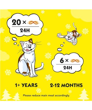 Dreamies Variety Stocking Adult Cat Treats 5 x 30g bags (1 X Stocking) 150 g (Pack of 1) - Buy Online on SooperMarket.com