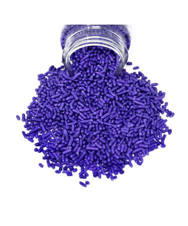 Mystic Sprinkles Perfectly Purple Jimmies 3oz - Vibrant Solid Color Sprinkles - Buy Online on SooperMarket.com