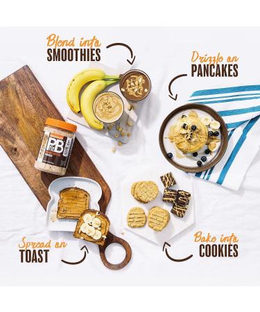 PBfit Peanut Butter Powder - Original & Chocolate - 87% Less Fat Gluten Free All Natural Nut Butter Spread - Powdered Peanut Butter from Real Roasted Peanuts - 425g (Pack of 2) - Buy Online on SooperMarket.com