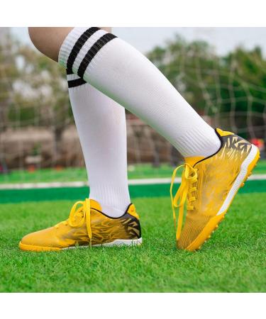 Sainilei Children Soccer Shoes - Boys FG/AG Outdoor Football Shoes & Men's TF Professional Training Shoes 30 EU S2325TF GOLD - Buy Online on SooperMarket.com