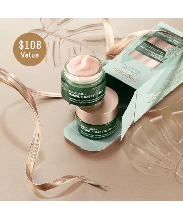 BIOSSANCE Squalane and Marine Algae Eye Cream. Rich Anti-Aging Face Cream Lifts Firms and Smooths Fine Lines and Wrinkles 0.5 ounces - Buy Online on SooperMarket.com