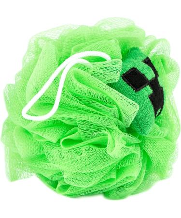 Buy Minecraft Kids Bath Character Loofah - Green Microfiber by Mojang | Fun & Durable Shower Accessory for Children - Buy Online on SooperMarket.com